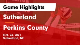 Sutherland  vs Perkins County  Game Highlights - Oct. 24, 2021