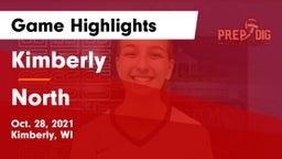 Kimberly  vs North Game Highlights - Oct. 28, 2021