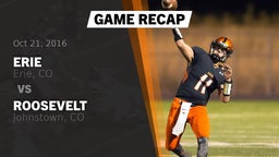 Recap: Erie  vs. Roosevelt  2016