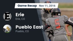Recap: Erie  vs. Pueblo East  2016