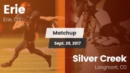 Matchup: Erie  vs. Silver Creek  2017