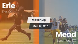 Matchup: Erie  vs. Mead  2017