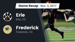 Recap: Erie  vs. Frederick  2017
