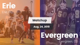 Matchup: Erie  vs. Evergreen  2018