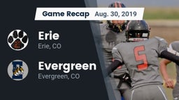 Recap: Erie  vs. Evergreen  2019