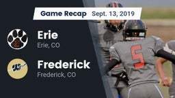 Recap: Erie  vs. Frederick  2019