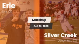 Matchup: Erie  vs. Silver Creek  2020
