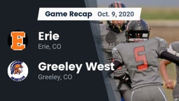Recap: Erie  vs. Greeley West  2020