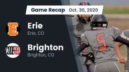 Recap: Erie  vs. Brighton  2020