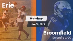 Matchup: Erie  vs. Broomfield  2020