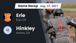 Recap: Erie  vs. Hinkley  2021
