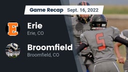 Recap: Erie  vs. Broomfield  2022