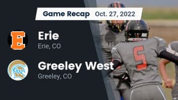 Recap: Erie  vs. Greeley West  2022