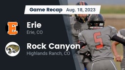 Recap: Erie  vs. Rock Canyon  2023