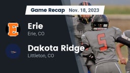 Recap: Erie  vs. Dakota Ridge  2023