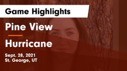 Pine View  vs Hurricane  Game Highlights - Sept. 28, 2021