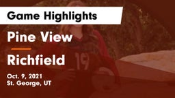 Pine View  vs Richfield  Game Highlights - Oct. 9, 2021