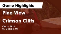 Pine View  vs Crimson Cliffs Game Highlights - Oct. 9, 2021
