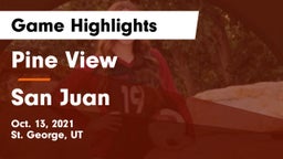 Pine View  vs San Juan  Game Highlights - Oct. 13, 2021