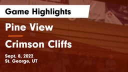 Pine View  vs Crimson Cliffs Game Highlights - Sept. 8, 2022