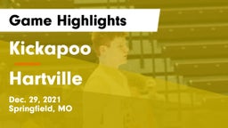 Kickapoo  vs Hartville   Game Highlights - Dec. 29, 2021