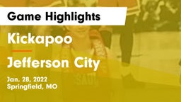 Kickapoo  vs Jefferson City  Game Highlights - Jan. 28, 2022