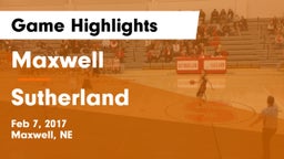 Maxwell  vs Sutherland  Game Highlights - Feb 7, 2017