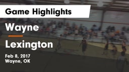 Wayne  vs Lexington  Game Highlights - Feb 8, 2017