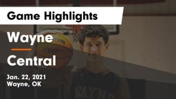 Wayne  vs Central  Game Highlights - Jan. 22, 2021