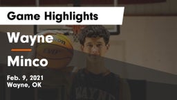 Wayne  vs Minco  Game Highlights - Feb. 9, 2021