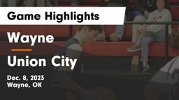 Wayne  vs Union City  Game Highlights - Dec. 8, 2023