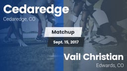 Matchup: Cedaredge High vs. Vail Christian  2017