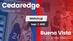 Matchup: Cedaredge High vs. Buena Vista  2018