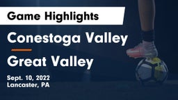 Conestoga Valley  vs Great Valley  Game Highlights - Sept. 10, 2022