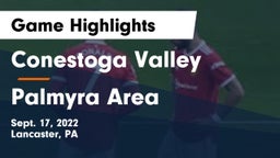 Conestoga Valley  vs Palmyra Area  Game Highlights - Sept. 17, 2022