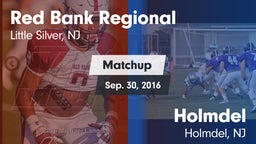 Matchup: Red Bank Regional vs. Holmdel  2016