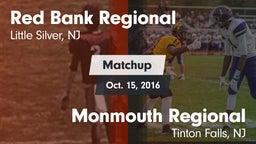 Matchup: Red Bank Regional vs. Monmouth Regional  2016