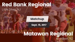 Matchup: Red Bank Regional vs. Matawan Regional  2017