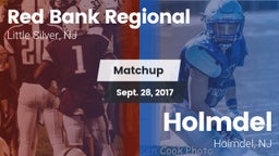 Matchup: Red Bank Regional vs. Holmdel  2017