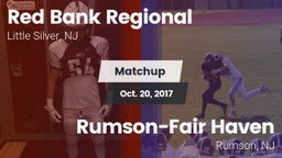 Matchup: Red Bank Regional vs. Rumson-Fair Haven  2017