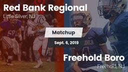 Matchup: Red Bank Regional vs. Freehold Boro  2019