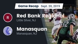 Recap: Red Bank Regional  vs. Manasquan  2019