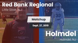 Matchup: Red Bank Regional vs. Holmdel  2019
