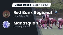 Recap: Red Bank Regional  vs. Manasquan  2021