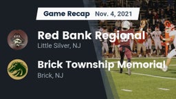 Recap: Red Bank Regional  vs. Brick Township Memorial  2021