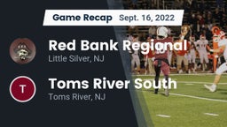 Recap: Red Bank Regional  vs. Toms River South  2022