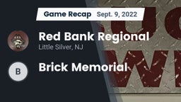 Recap: Red Bank Regional  vs. Brick Memorial 2022
