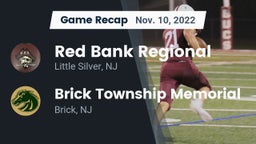 Recap: Red Bank Regional  vs. Brick Township Memorial  2022