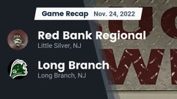Recap: Red Bank Regional  vs. Long Branch  2022