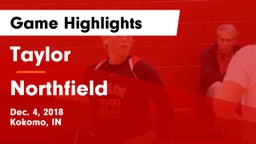 Taylor  vs Northfield  Game Highlights - Dec. 4, 2018